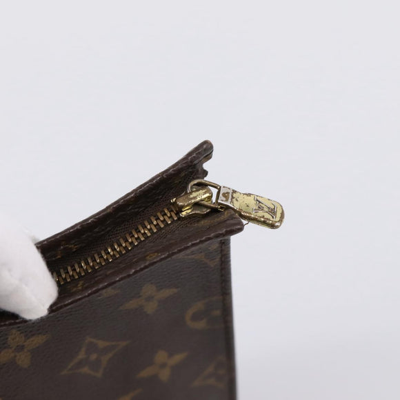 LOUIS VUITTON Monogram Poche Toilette 26 Pouch M47542 LV Auth 197629