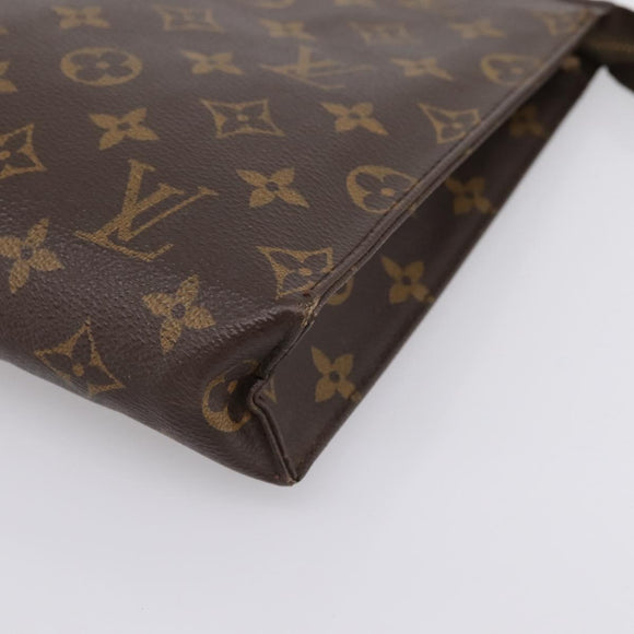 LOUIS VUITTON Monogram Poche Toilette 26 Pouch M47542 LV Auth 197629