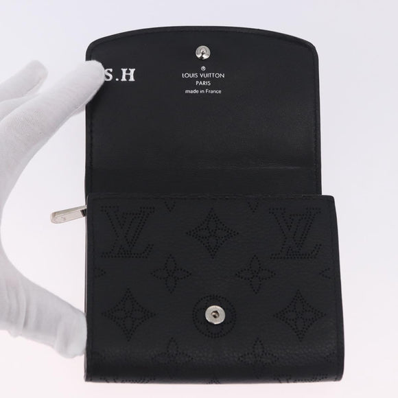 LOUIS VUITTON Mahina Portefeuille Iris Compact Wallet M62540 LV Auth 197632A