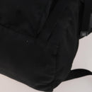 PRADA Backpack Nylon Black Silver Auth 197634-16