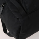 PRADA Backpack Nylon Black Silver Auth 197634-17