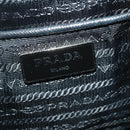 PRADA Backpack Nylon Black Silver Auth 197634-26
