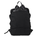 PRADA Backpack Nylon Black Silver Auth 197634-2