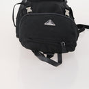 PRADA Backpack Nylon Black Silver Auth 197634-6