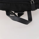 PRADA Backpack Nylon Black Silver Auth 197634-7