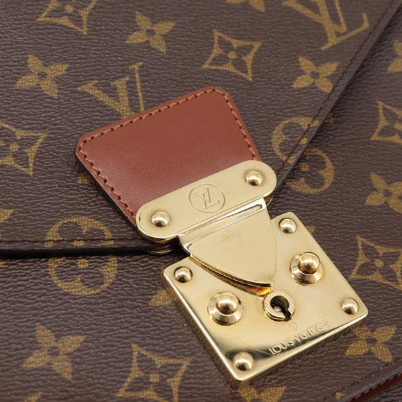 LOUIS VUITTON Monogram Monceau28 Hand Bag M51185 LV Auth 197638V