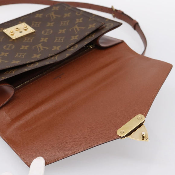 LOUIS VUITTON Monogram Monceau28 Hand Bag M51185 LV Auth 197638V