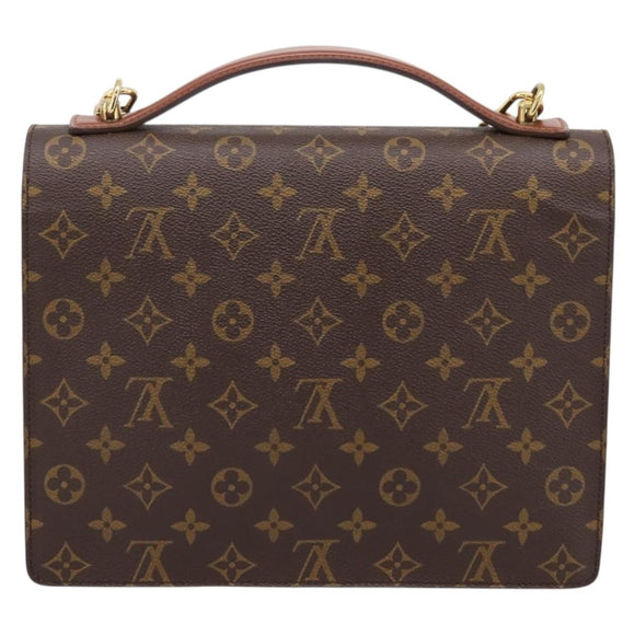 LOUIS VUITTON Monogram Monceau28 Hand Bag M51185 LV Auth 197638V
