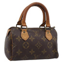 LOUIS VUITTON Monogram Mini Speedy Hand Bag M41534 LV Auth 197639-1