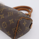 LOUIS VUITTON Monogram Mini Speedy Hand Bag M41534 LV Auth 197639-15