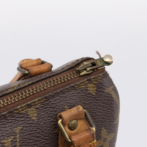 LOUIS VUITTON Monogram Mini Speedy Hand Bag M41534 LV Auth 197639