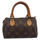LOUIS VUITTON Monogram Mini Speedy Hand Bag M41534 LV Auth 197639-13