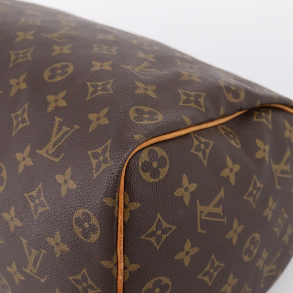 LOUIS VUITTON Monogram Speedy 35 Hand Bag M41524 LV Auth 197644A
