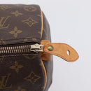 LOUIS VUITTON Monogram Speedy 35 Hand Bag M41524 LV Auth 197644A-9