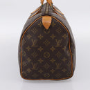 LOUIS VUITTON Monogram Speedy 35 Hand Bag M41524 LV Auth 197644A-3