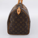 LOUIS VUITTON Monogram Speedy 35 Hand Bag M41524 LV Auth 197644A-4