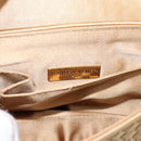 BOTTEGA VENETA INTRECCIATO Hand Bag Satin Gold Auth 197646-17