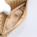 BOTTEGA VENETA INTRECCIATO Hand Bag Satin Gold Auth 197646-11