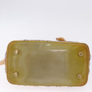 LOUIS VUITTON Monogram Bouclette Lockit Hand Bag Gris M40601 LV Auth 197648A-5