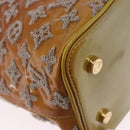 LOUIS VUITTON Monogram Bouclette Lockit Hand Bag Gris M40601 LV Auth 197648A-15