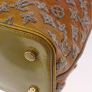 LOUIS VUITTON Monogram Bouclette Lockit Hand Bag Gris M40601 LV Auth 197648A-18