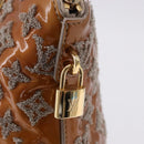 LOUIS VUITTON Monogram Bouclette Lockit Hand Bag Gris M40601 LV Auth 197648A-19