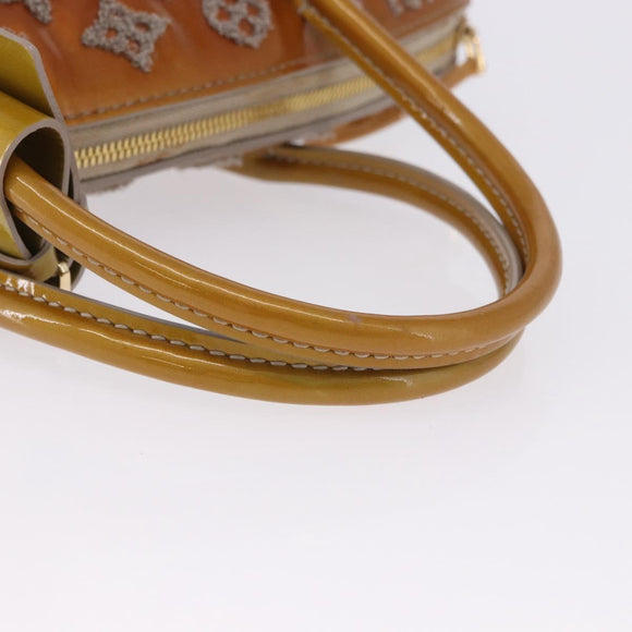 LOUIS VUITTON Monogram Bouclette Lockit Hand Bag Gris M40601 LV Auth 197648A