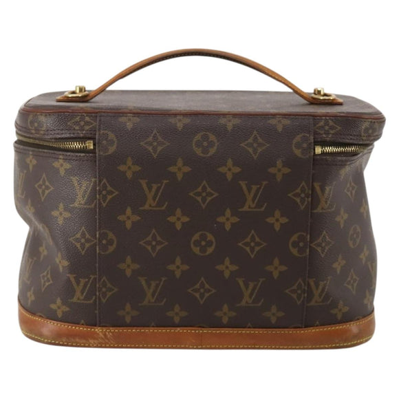 LOUIS VUITTON Monogram Nice Hand Bag M47280 LV Auth 197654