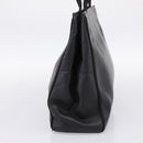 Salvatore Ferragamo Vala Shoulder Bag Leather Black Gold Auth 197656-4