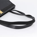 Salvatore Ferragamo Vala Shoulder Bag Leather Black Gold Auth 197656-7