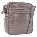 GUCCI GG Implementation Shoulder Bag PVC Pink Silver 233268 Auth 197658-1