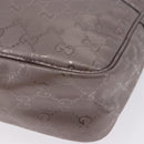GUCCI GG Implementation Shoulder Bag PVC Pink Silver 233268 Auth 197658-16