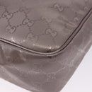 GUCCI GG Implementation Shoulder Bag PVC Pink Silver 233268 Auth 197658-18