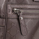 GUCCI GG Implementation Shoulder Bag PVC Pink Silver 233268 Auth 197658-19