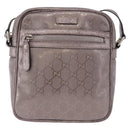GUCCI GG Implementation Shoulder Bag PVC Pink Silver 233268 Auth 197658-13