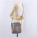 GUCCI GG Implementation Shoulder Bag PVC Pink Silver 233268 Auth 197658-27