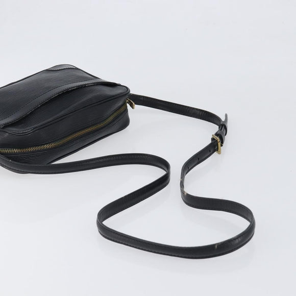 LOUIS VUITTON Epi Trocadero 23 Shoulder Bag Black M52302 LV Auth 197664A