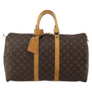 LOUIS VUITTON Monogram Keepall 45 Boston Bag M41428 LV Auth 197667-13