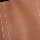 CELINE Macadam Canvas Boston Bag PVC Leather Brown Gold Auth 197668V-21