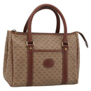 GUCCI Micro GG Supreme Hand Bag PVC Beige Gold 000 101 0140 Auth 197669-1