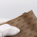 GUCCI Micro GG Supreme Hand Bag PVC Beige Gold 000 101 0140 Auth 197669-10