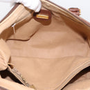 GUCCI Micro GG Supreme Hand Bag PVC Beige Gold 000 101 0140 Auth 197669-11