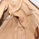 GUCCI Micro GG Supreme Hand Bag PVC Beige Gold 000 101 0140 Auth 197669-22