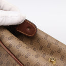 GUCCI Micro GG Supreme Hand Bag PVC Beige Gold 000 101 0140 Auth 197669-6