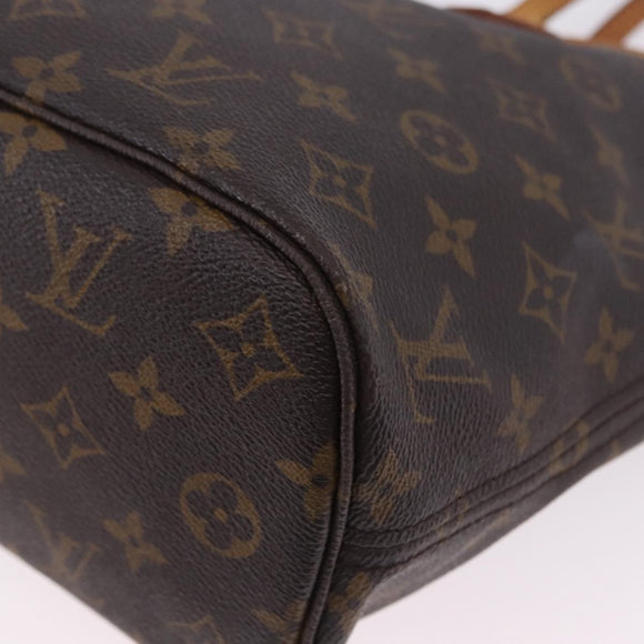 LOUIS VUITTON Monogram Neverfull PM Tote Bag M40155 LV Auth 197670