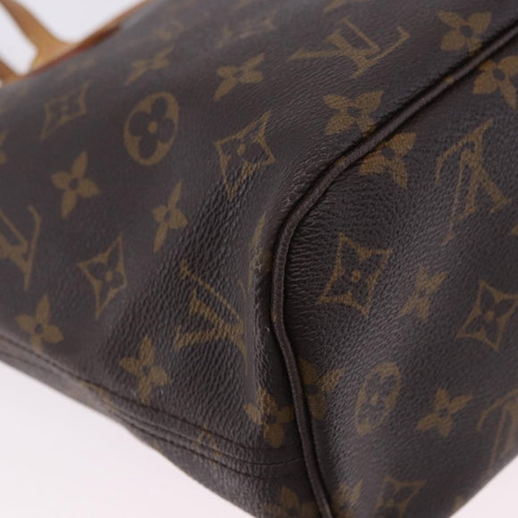 LOUIS VUITTON Monogram Neverfull PM Tote Bag M40155 LV Auth 197670