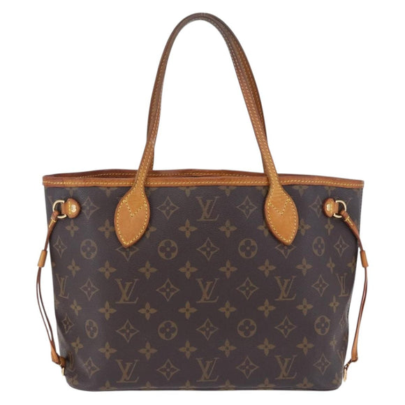 LOUIS VUITTON Monogram Neverfull PM Tote Bag M40155 LV Auth 197670