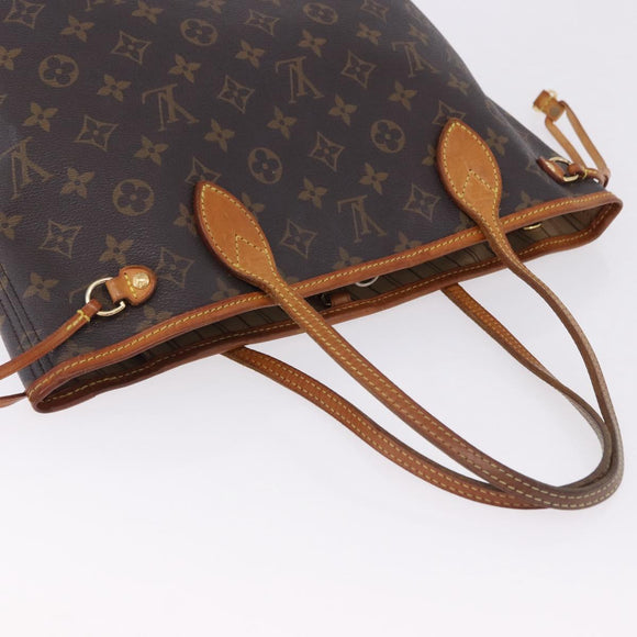 LOUIS VUITTON Monogram Neverfull PM Tote Bag M40155 LV Auth 197670