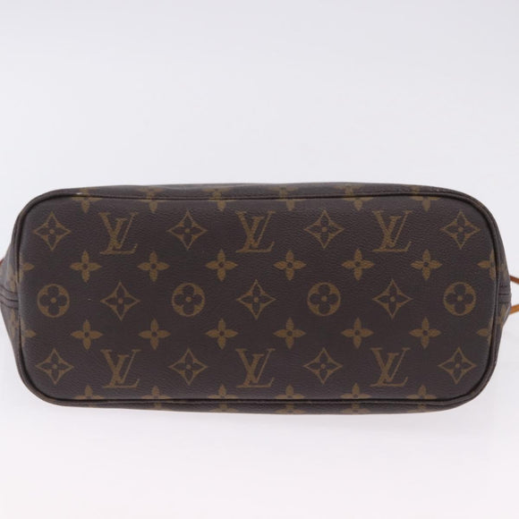 LOUIS VUITTON Monogram Neverfull PM Tote Bag M40155 LV Auth 197670