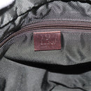 GUCCI GG Canvas Hand Bag Black Silver 28893 Auth 197671-17